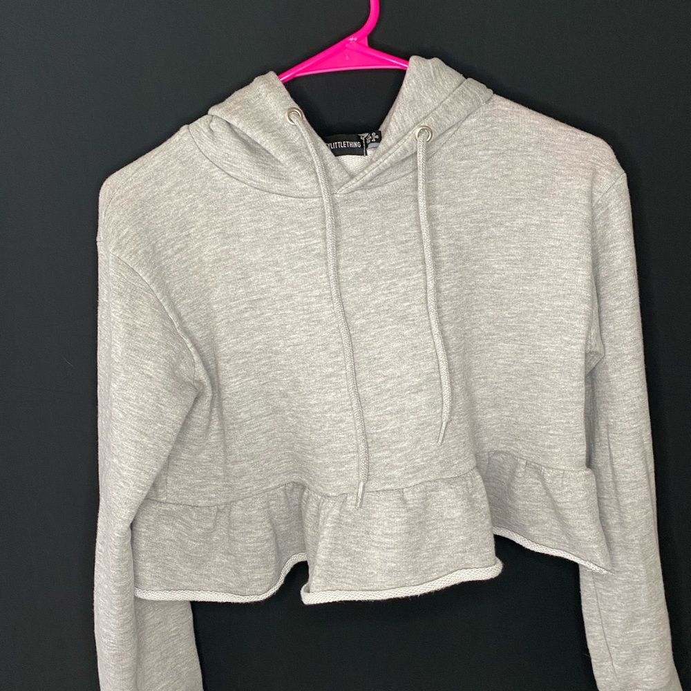 Cropped hoodie